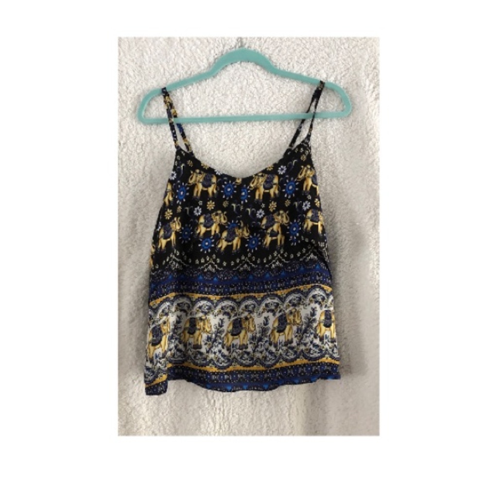 Elephant pattern Tank